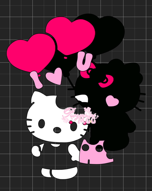 HK “I ♥ U” SVG Digital File