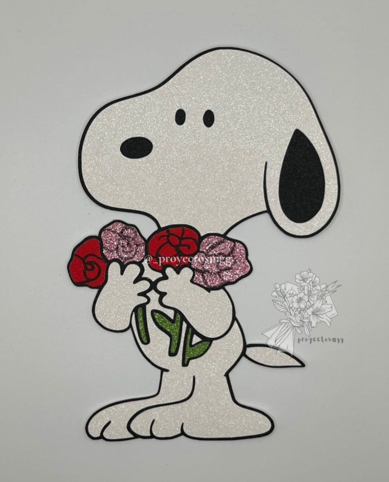 Snoop w/ Flowers SVG Digital File