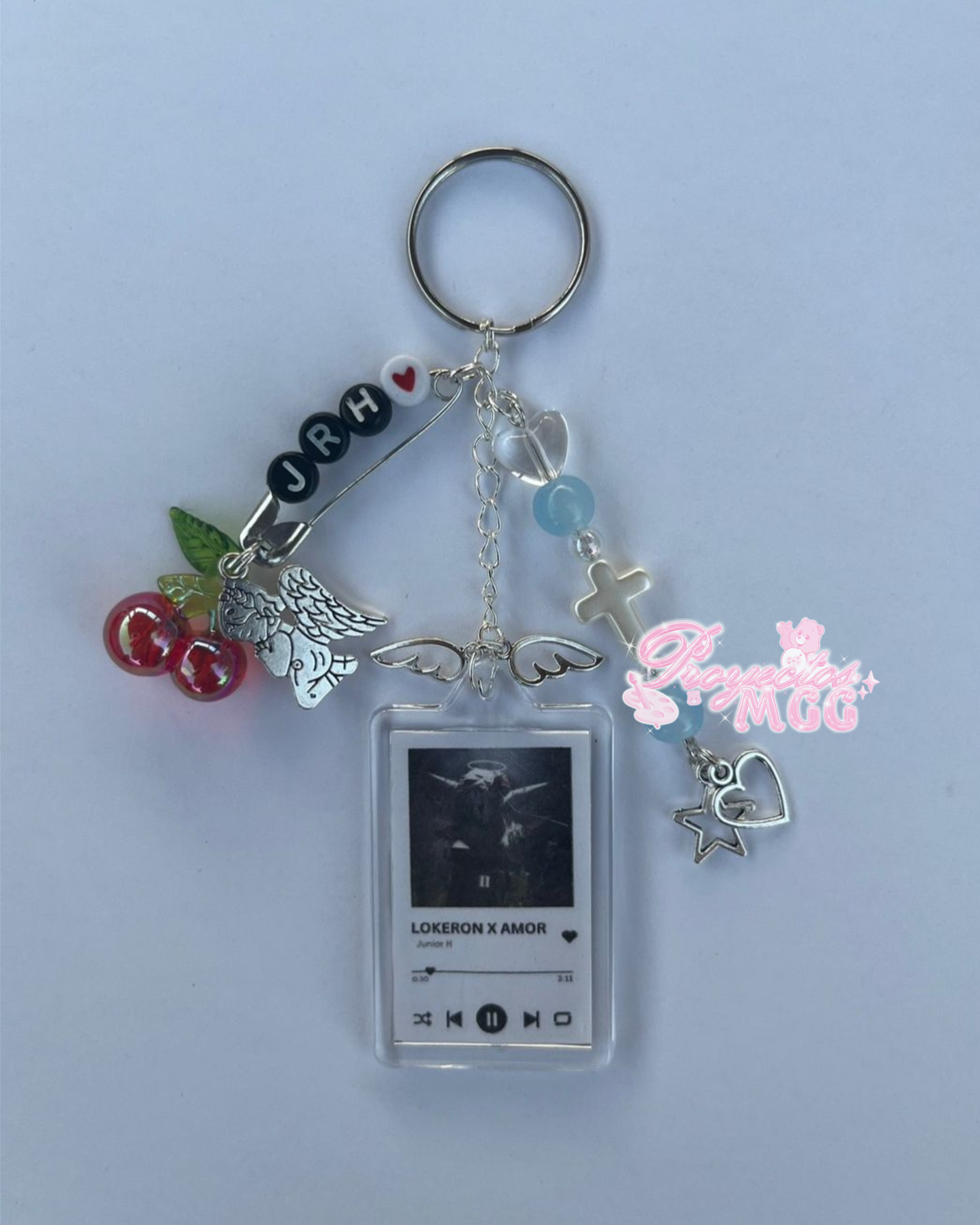 Junior H “Lokeron X Amor” Song Keychain