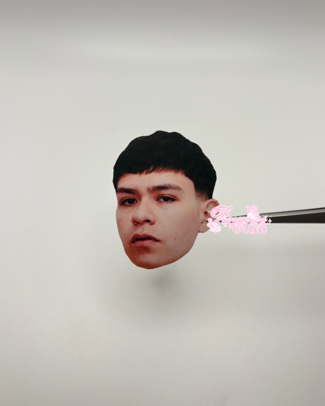 Junior h H Face Matte Sticker