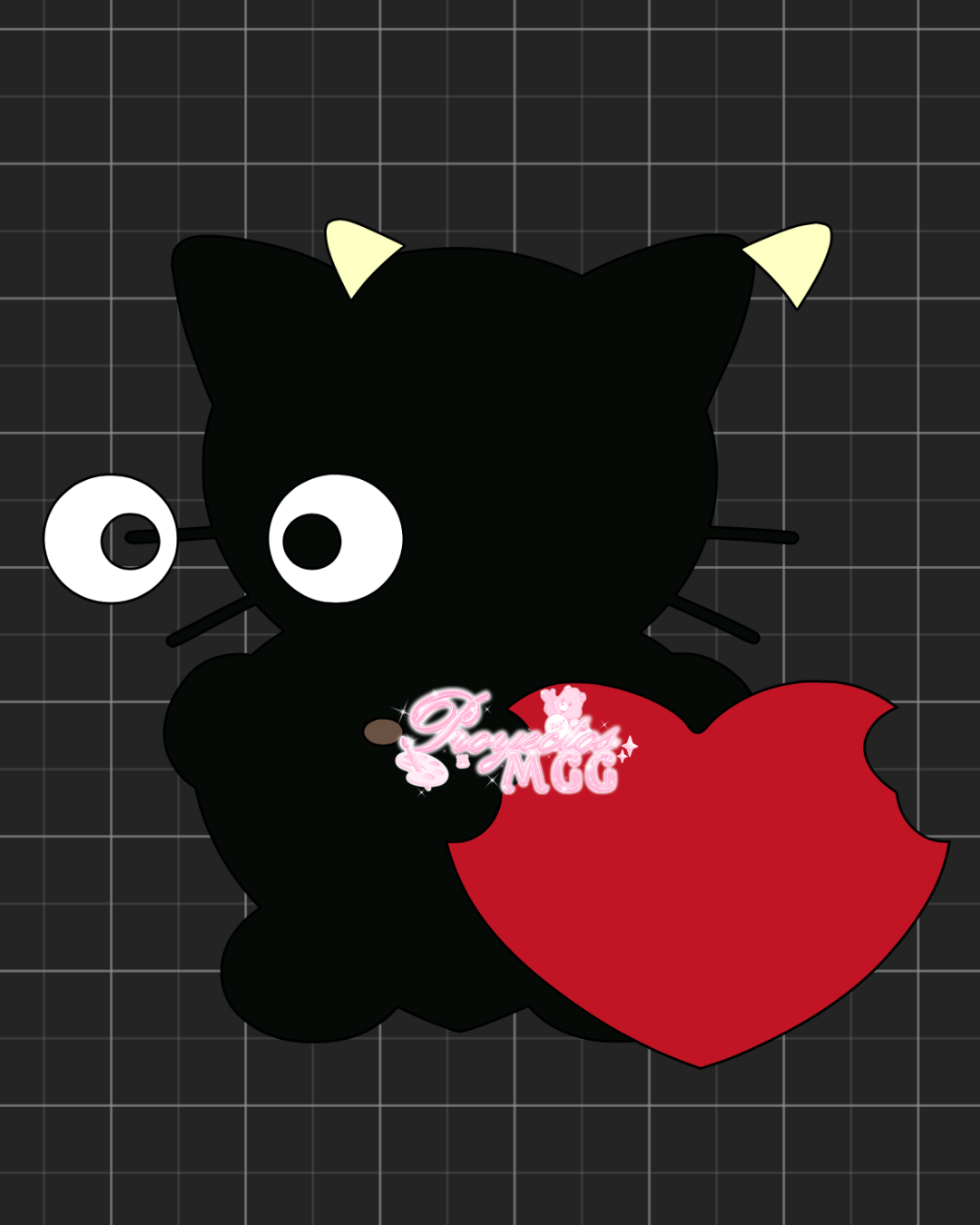 Choco w/ Heart SVG Digital File