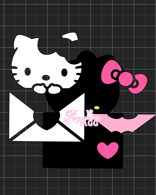 HK Love Letter SVG Digital File