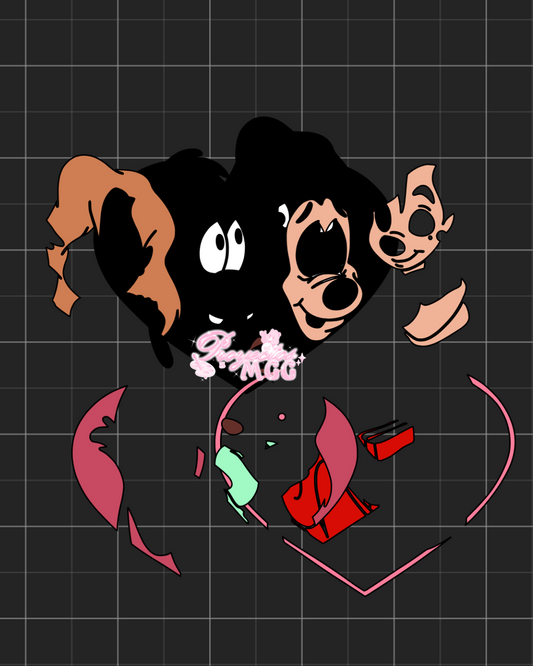 Max & Roxanne SVG Digital File