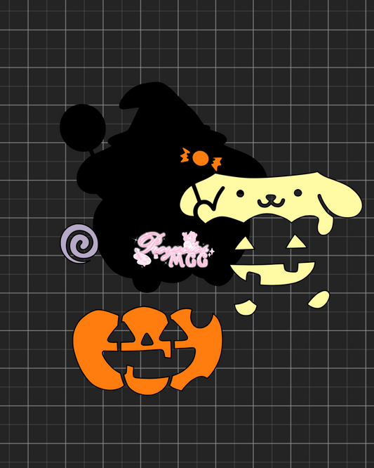 Pom Pumpkin SVG Digital File