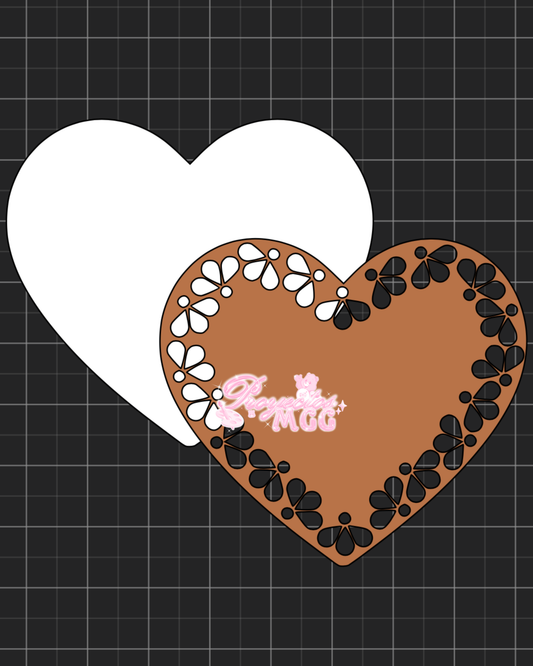 Talavera Heart SVG Digital File