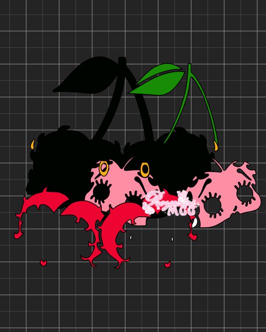 Betty Cherry SVG Digital File