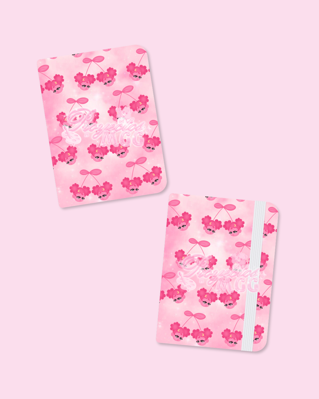 Pink SadGirl Cherry Passport Case