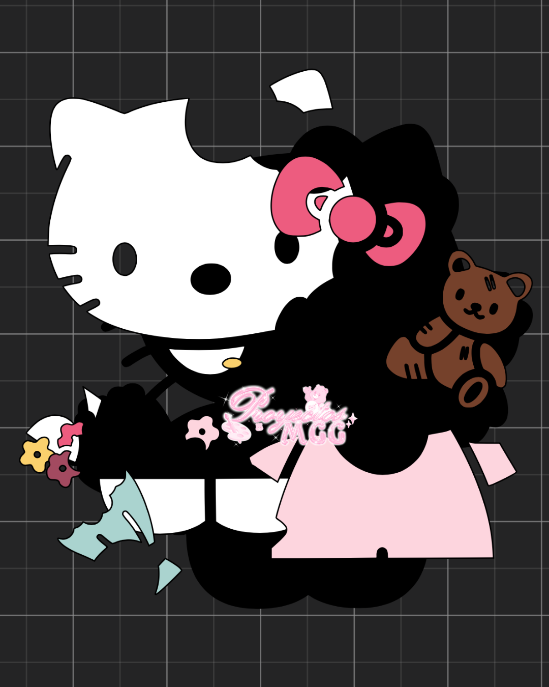 HK Ramo & Bear SVG Digital File