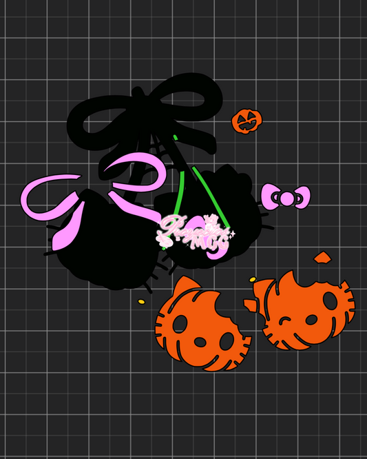 HK Pumpkin Cherry SVG Digital File