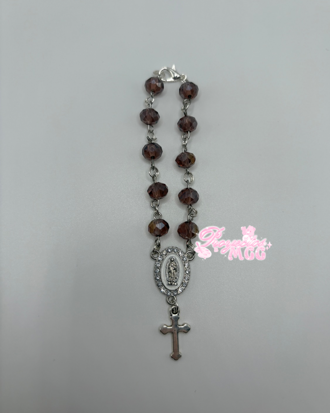 Silver Car Rosario - Brown