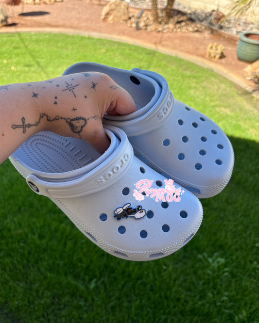 Snoop X Musica Croc Charm