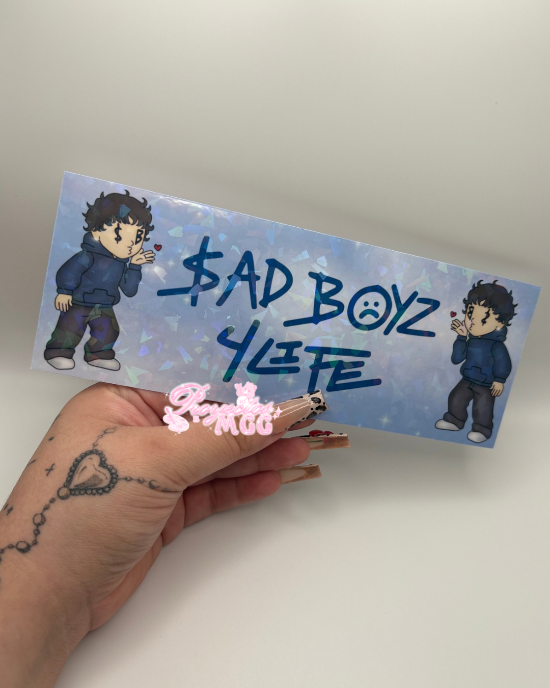 SadBoy 4 Life Car Bumper Decal
