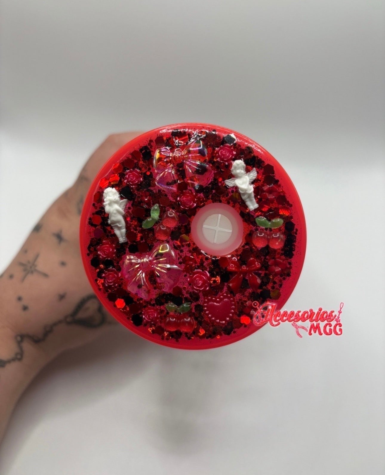 La Cherry $G4L 16oz. Glass Cup