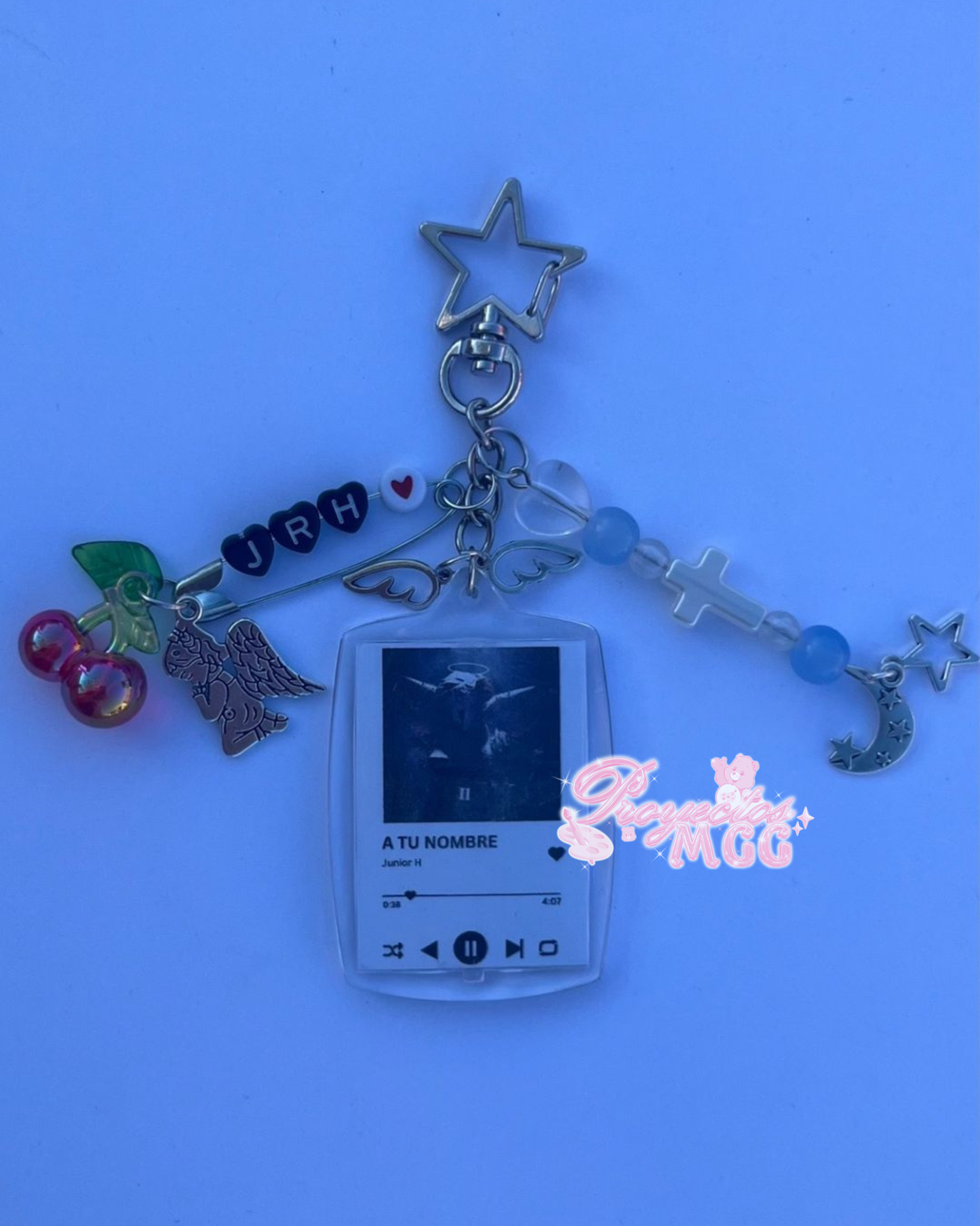 Junior H “A Tu Nombre” Song Keychain