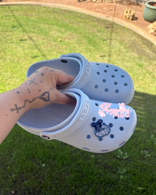 SadGirl Cloud Croc Charm