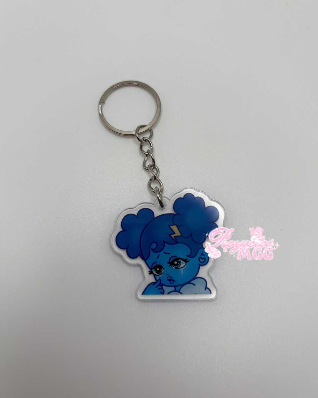 SadGirl Peeker Acrylic Keychain