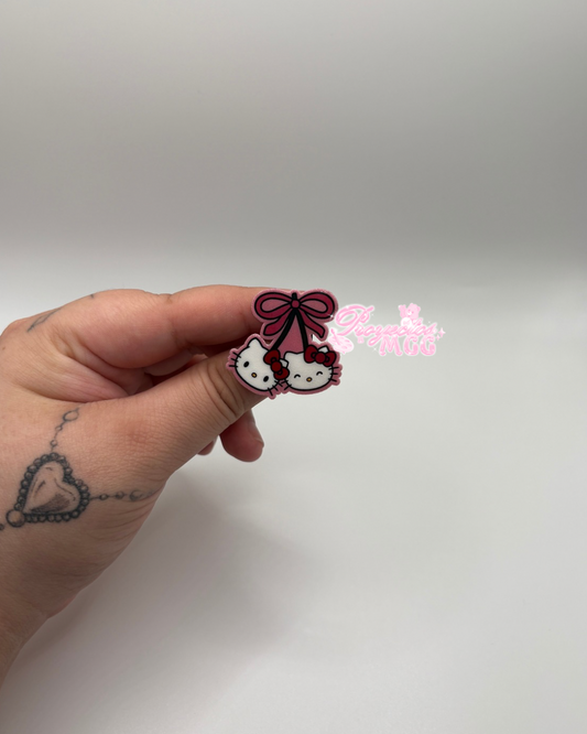 HK Cherry Croc Charm