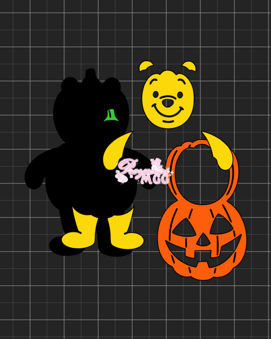Winnie Pumpkin SVG Digital File