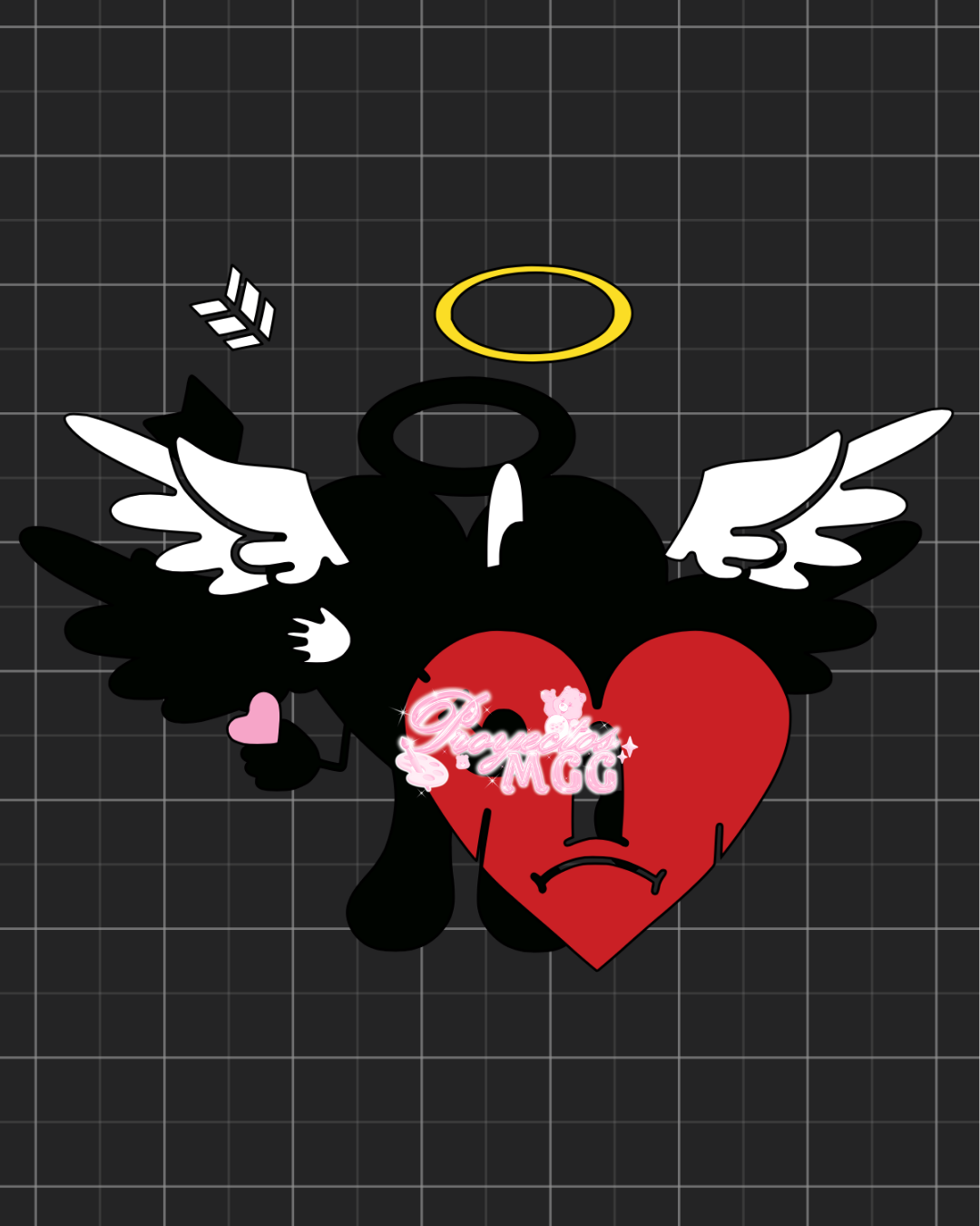 UVST Heart SVG Digital File