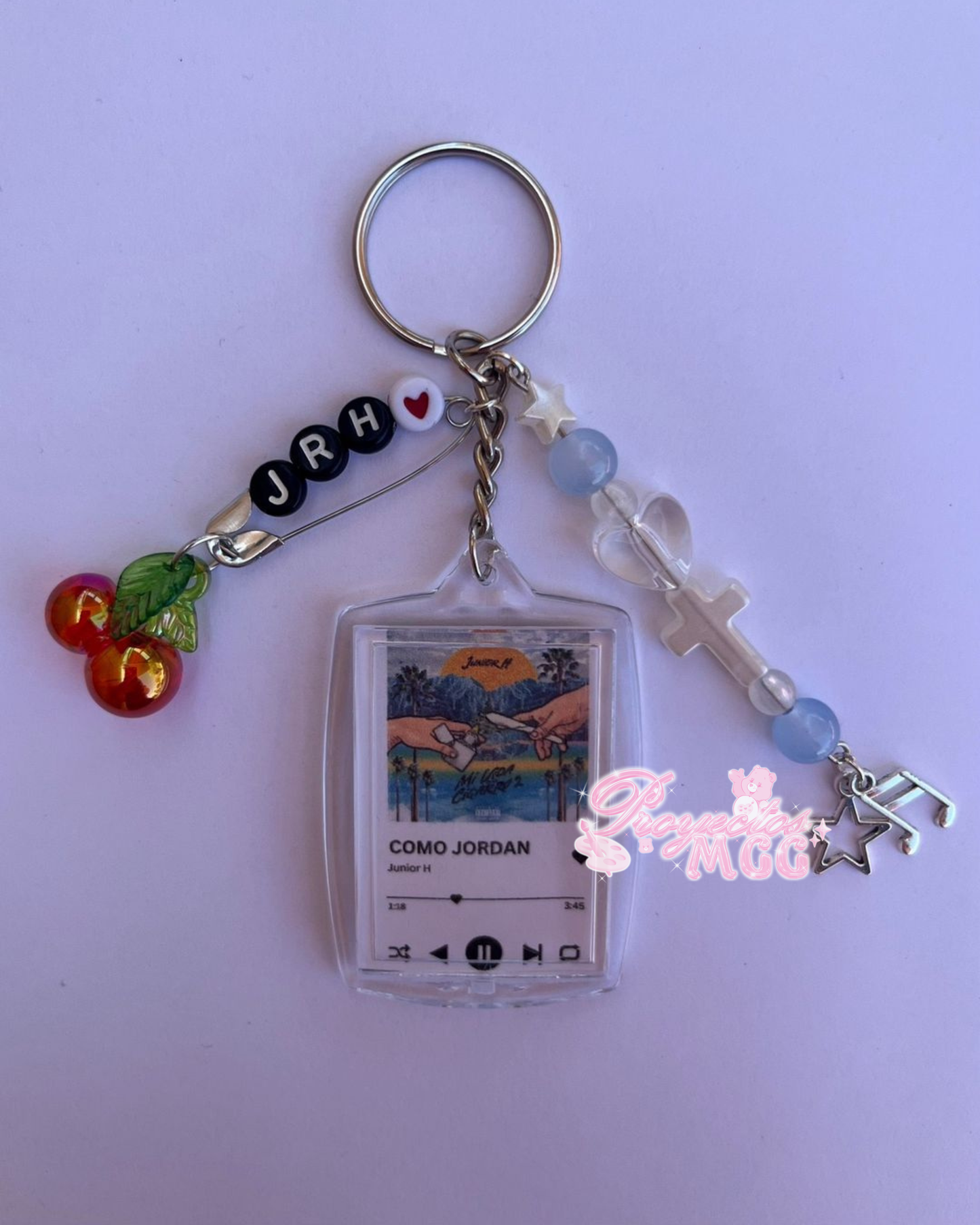 Junior H “Como Jordan” Song Keychain