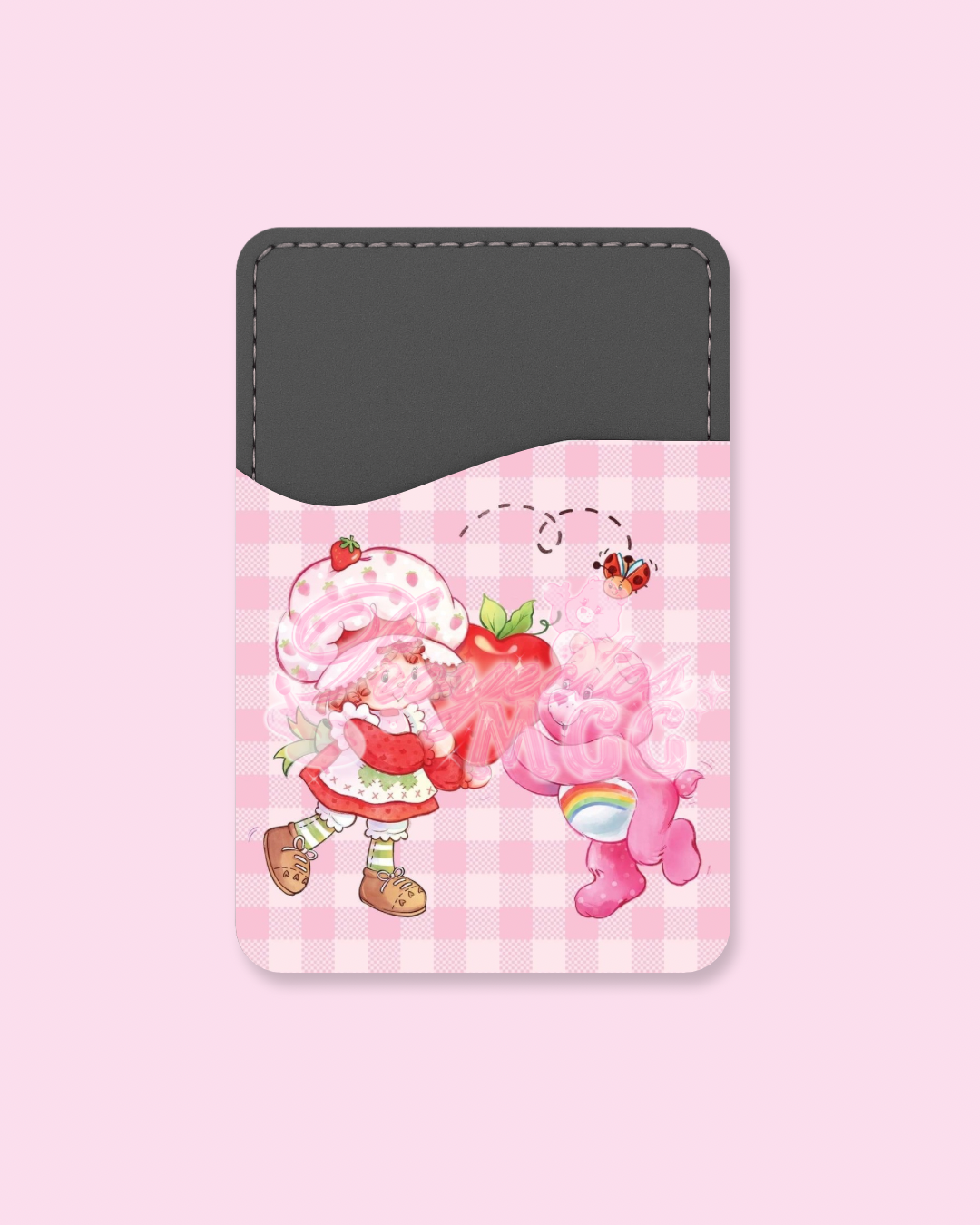 Shortcake w / Pink Bear Phone Card Holder