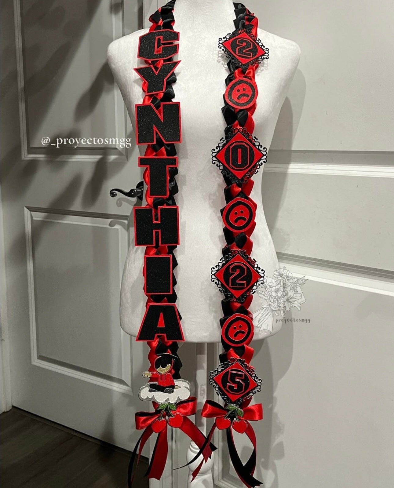Junior H Cherry Grad Lei