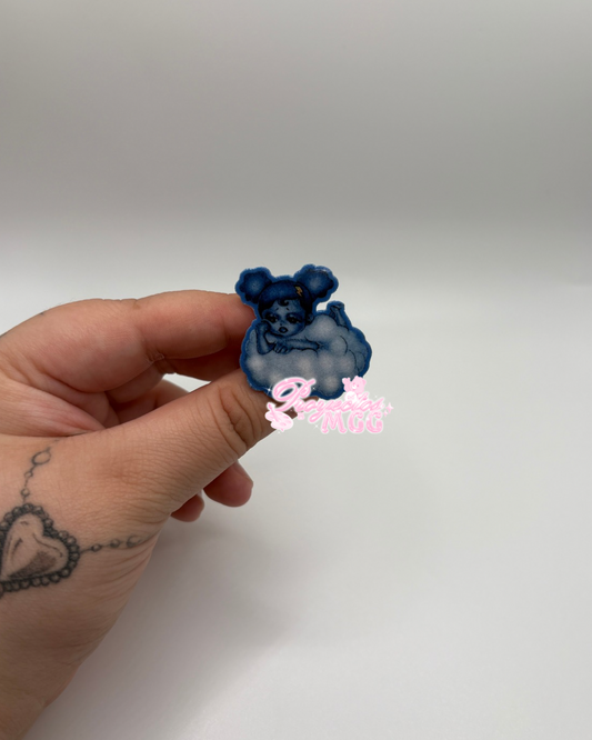 SadGirl Cloud Croc Charm