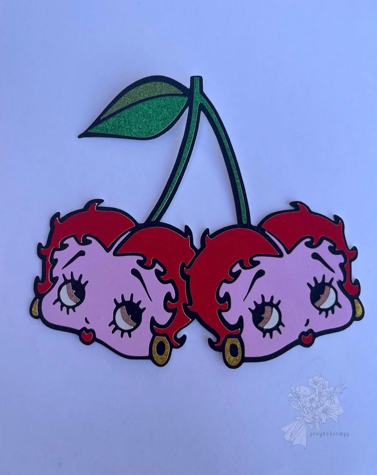 Betty Cherry SVG Digital File