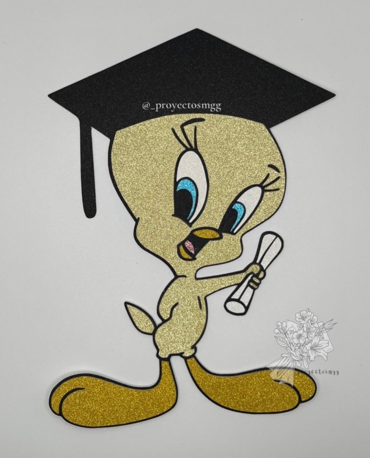 Tweety Grad Bouquet Topper