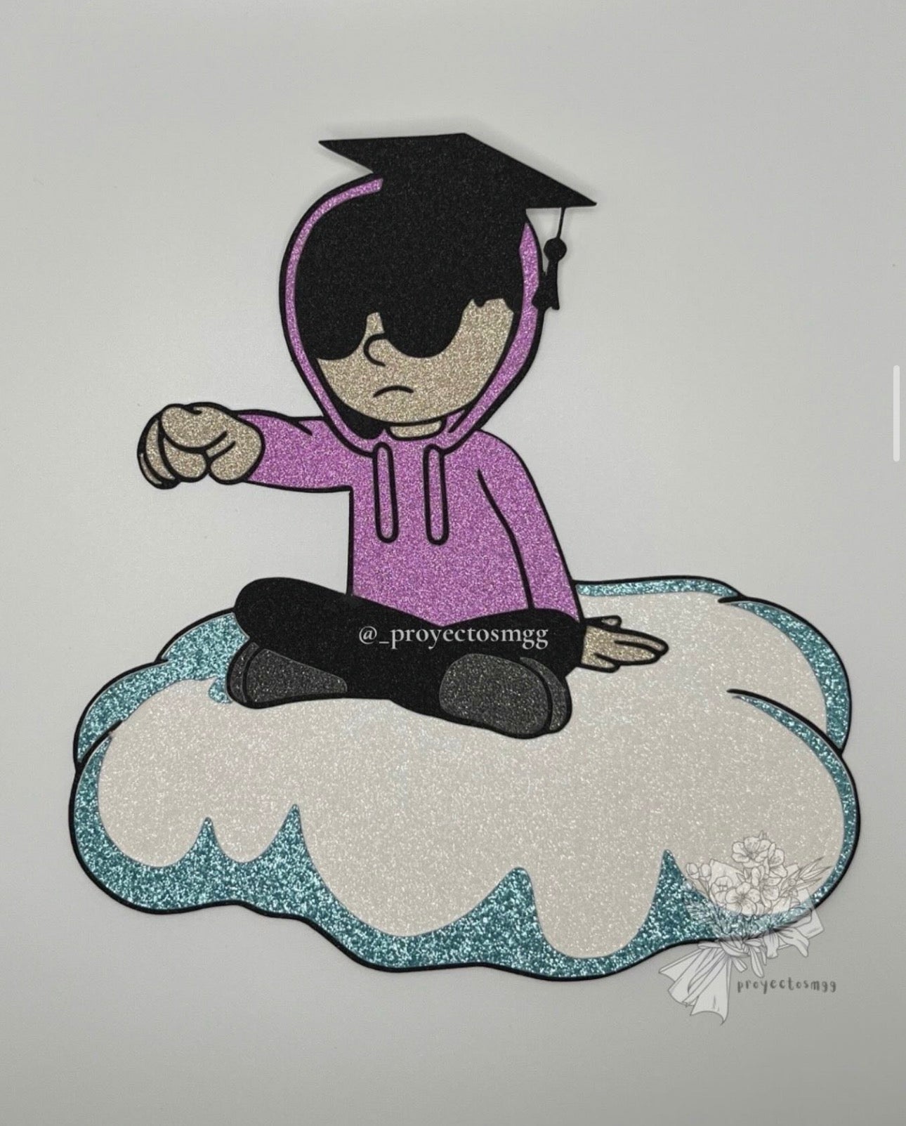 Junior H Grad Bouquet Topper