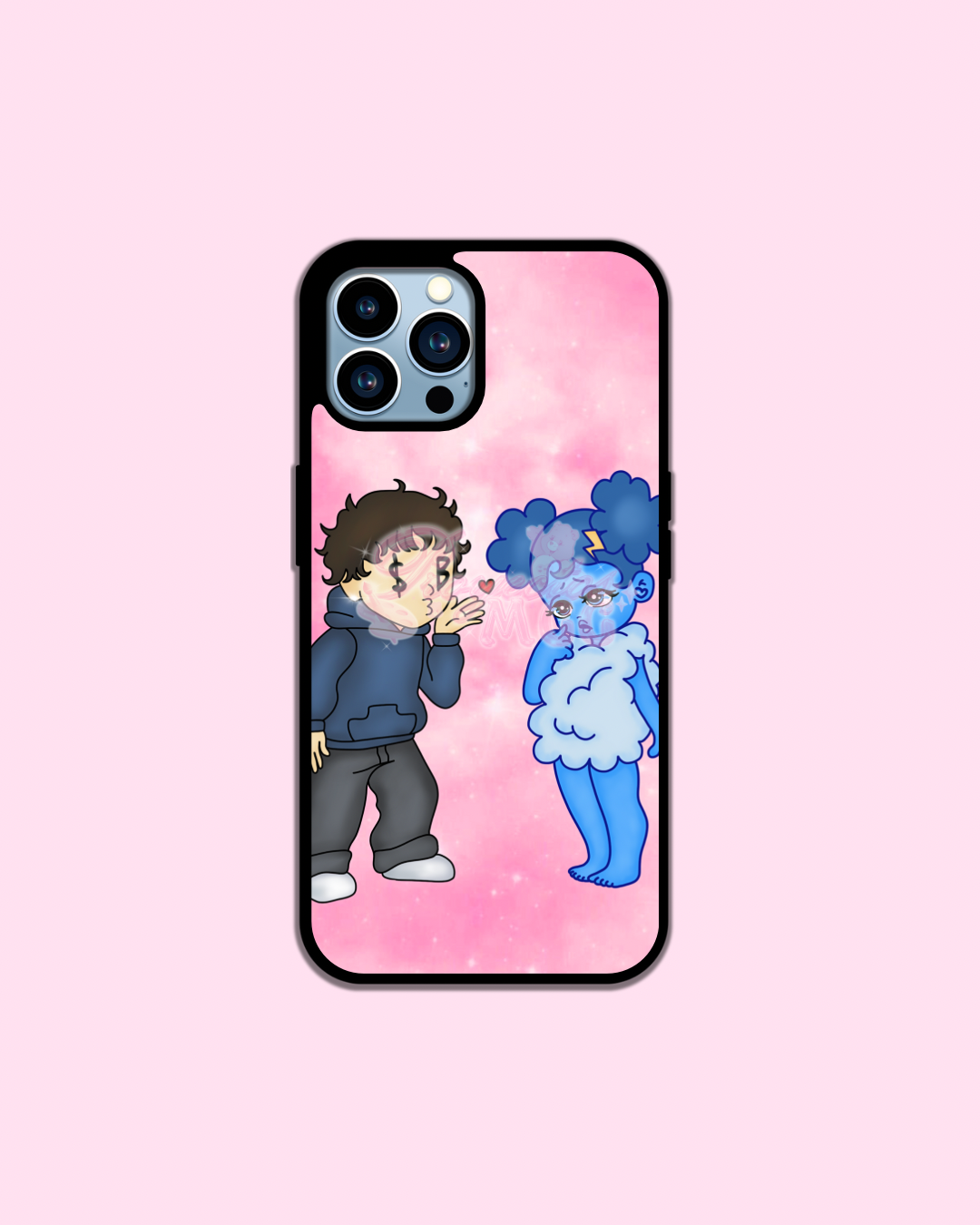 SadBoy & SadGirl w/ Pink Phone Case