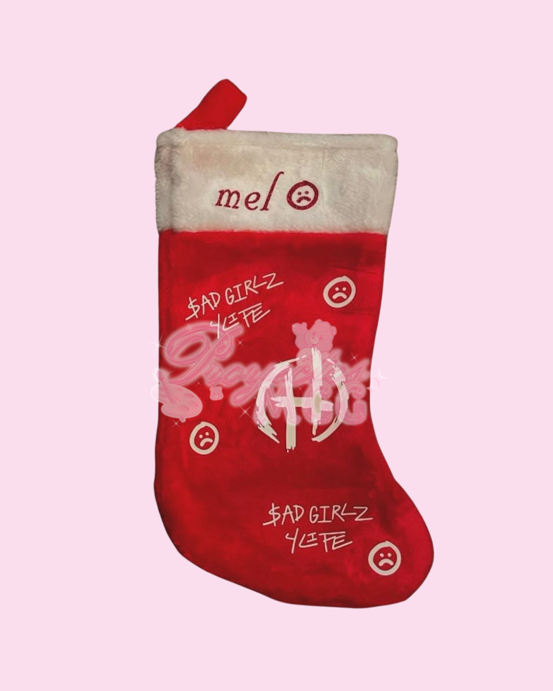 SadGirl 4 Life Christmas Stocking