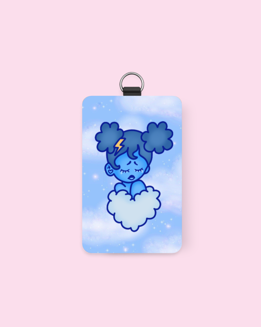 SadGirl Corazon ID Badge Holder