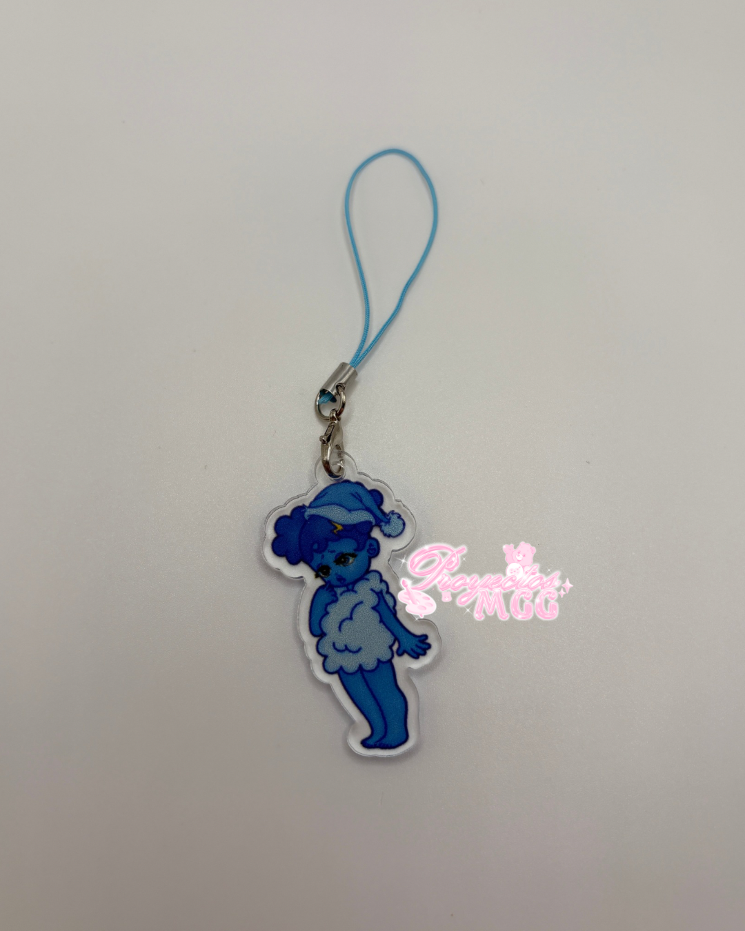 Xmas SadGirl Acrylic Phone Charm