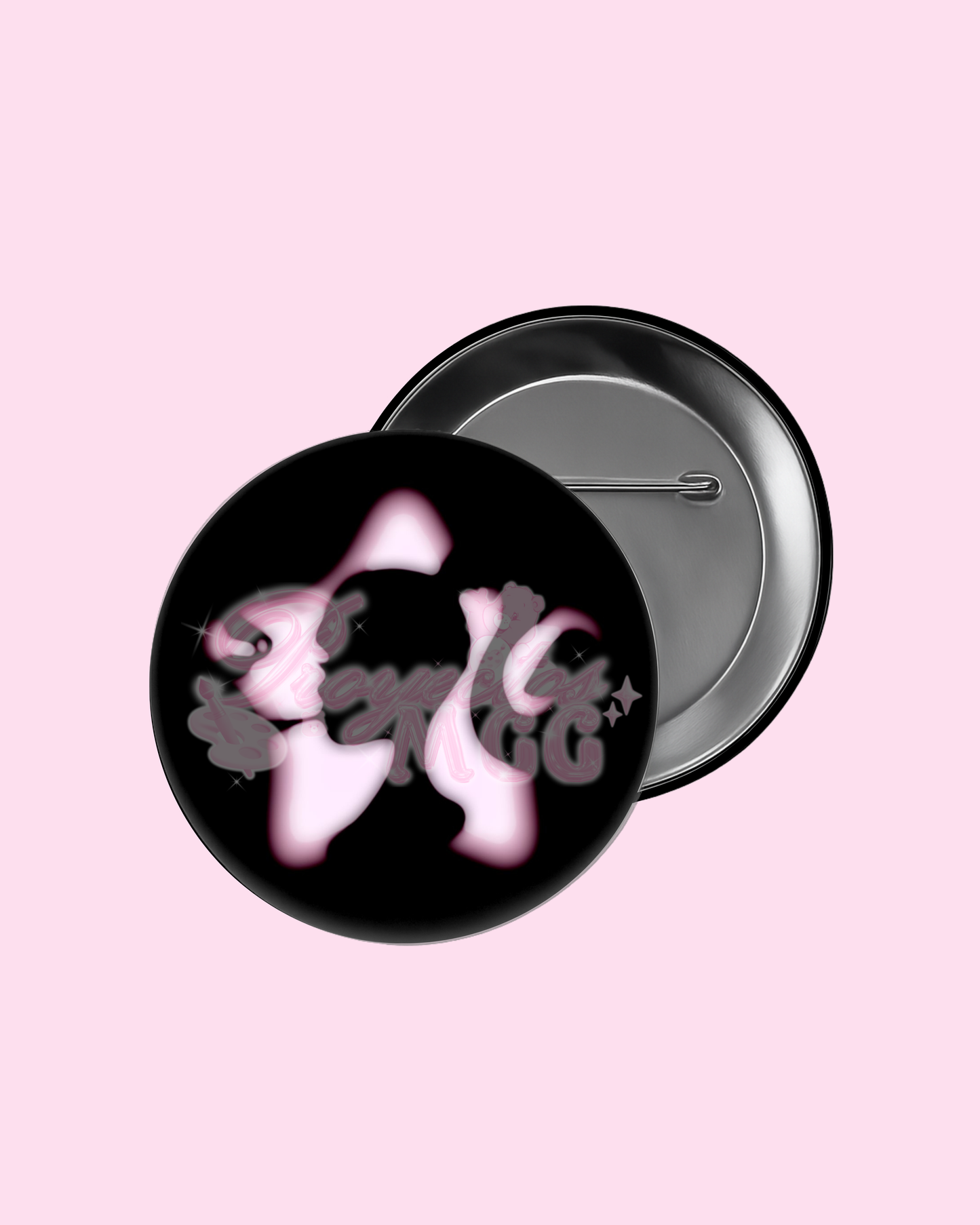 Faded Barb Badge Pin
