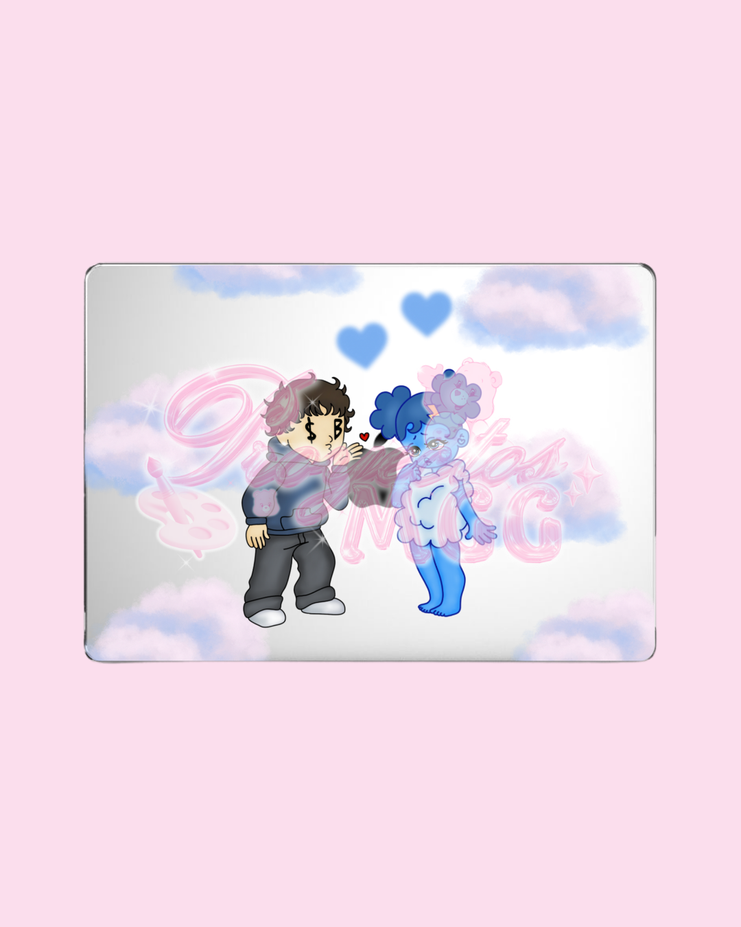 SadBoy & SadGirl Clear Laptop Case