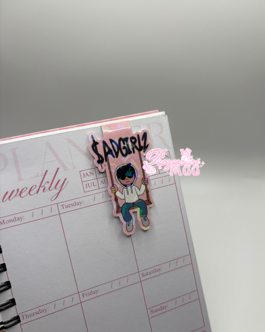 Junior H SadGirlz Holo Magnetic Bookmark
