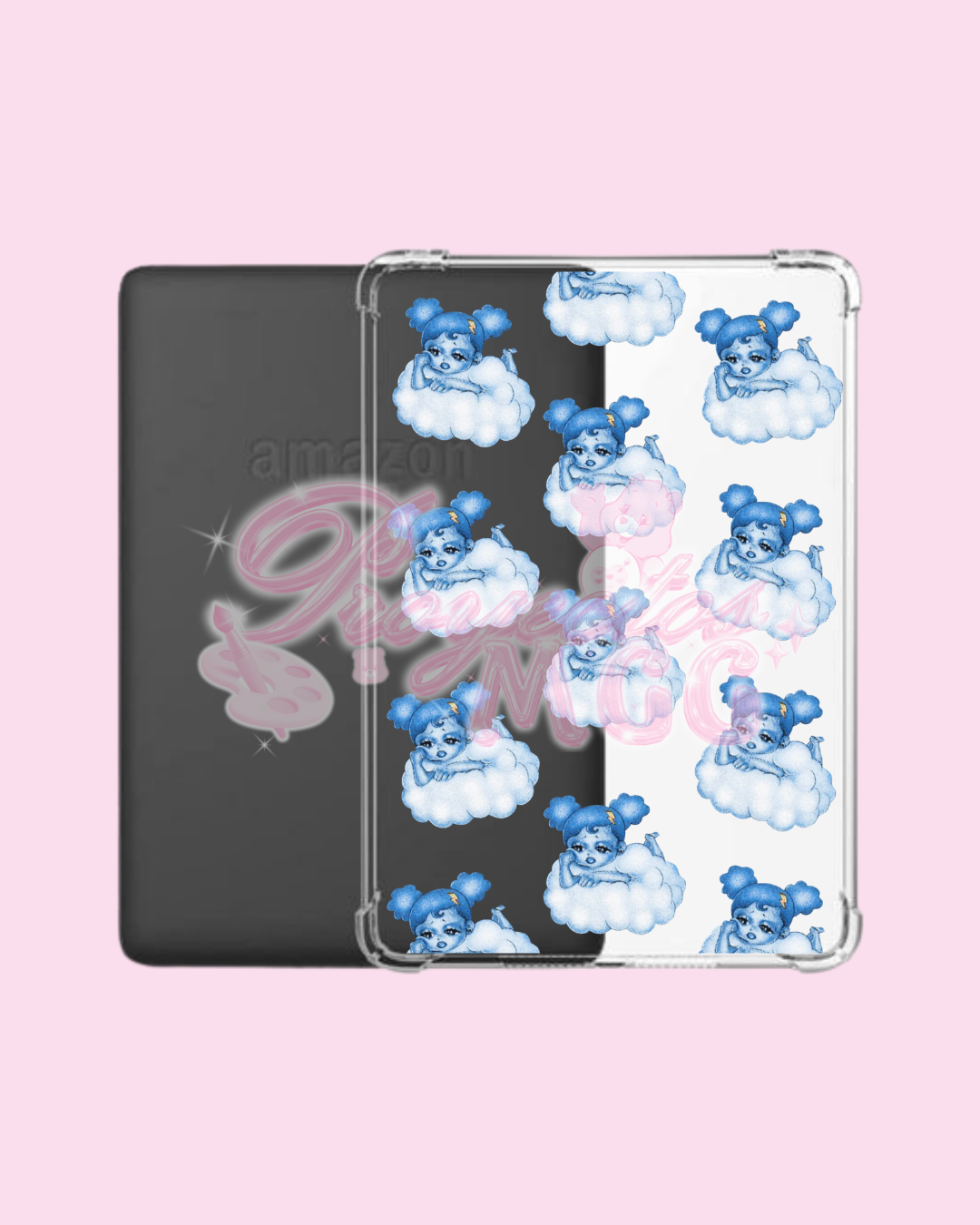 SadGirl Cloud Clear Kindle Case