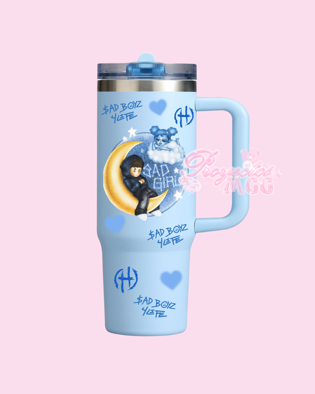 Blue SadGirl Luna $B4L Tumbler