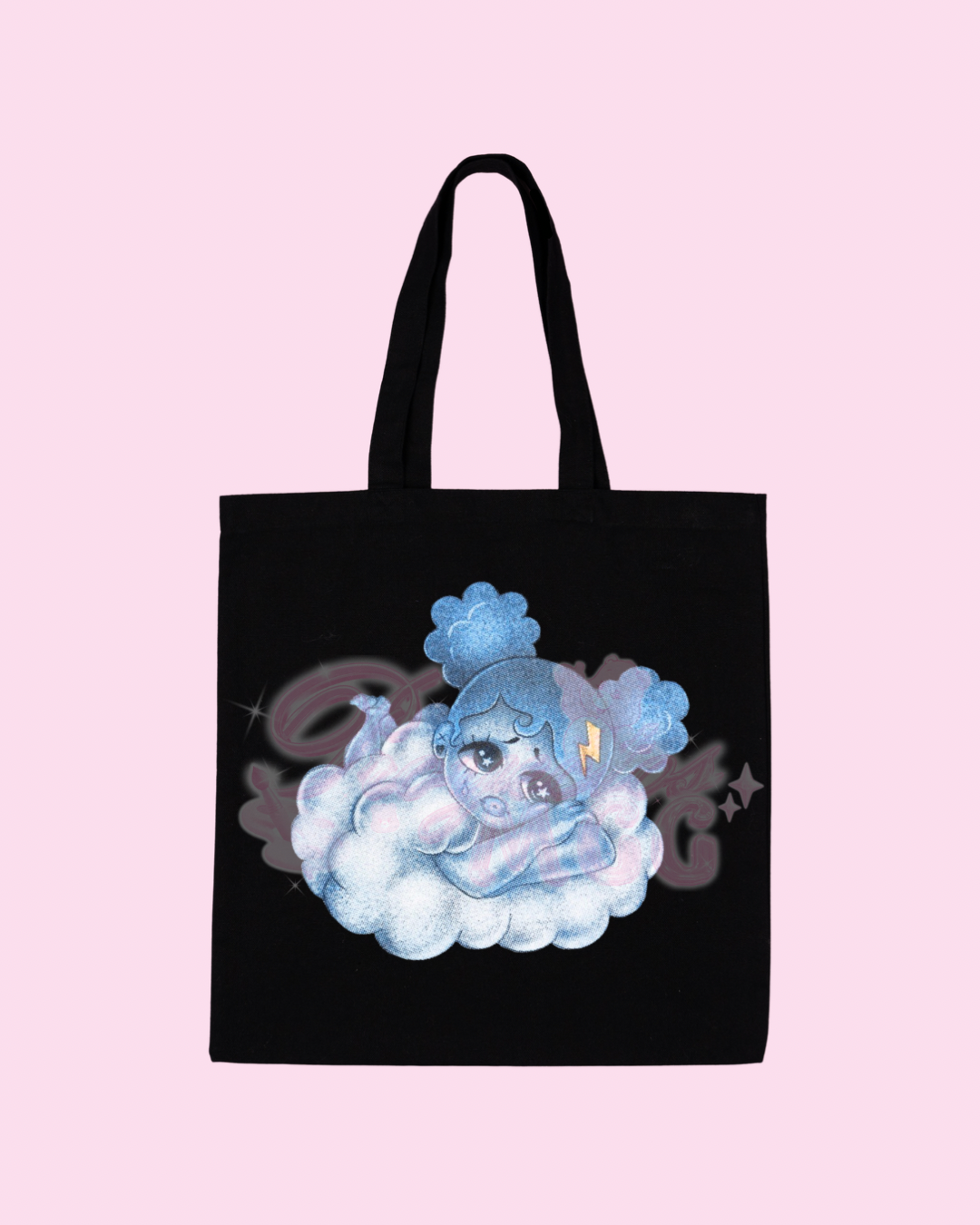 SadGirl Tear Tote Bag