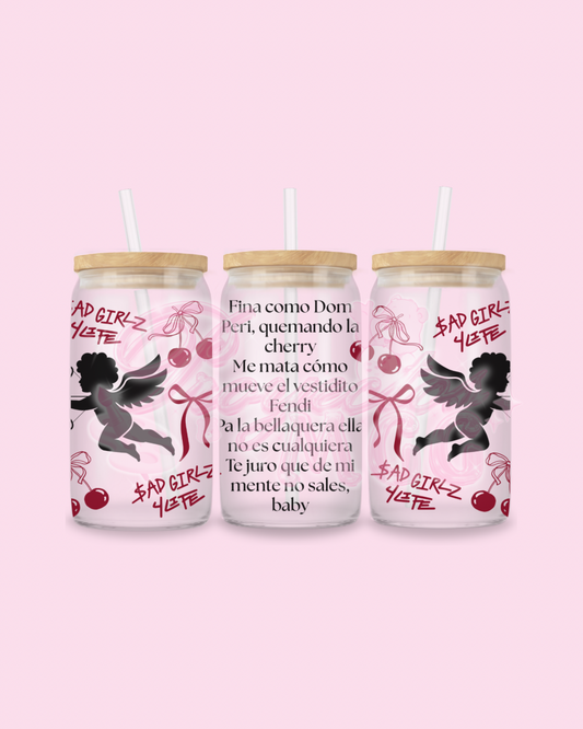 La Cherry Glass Cup