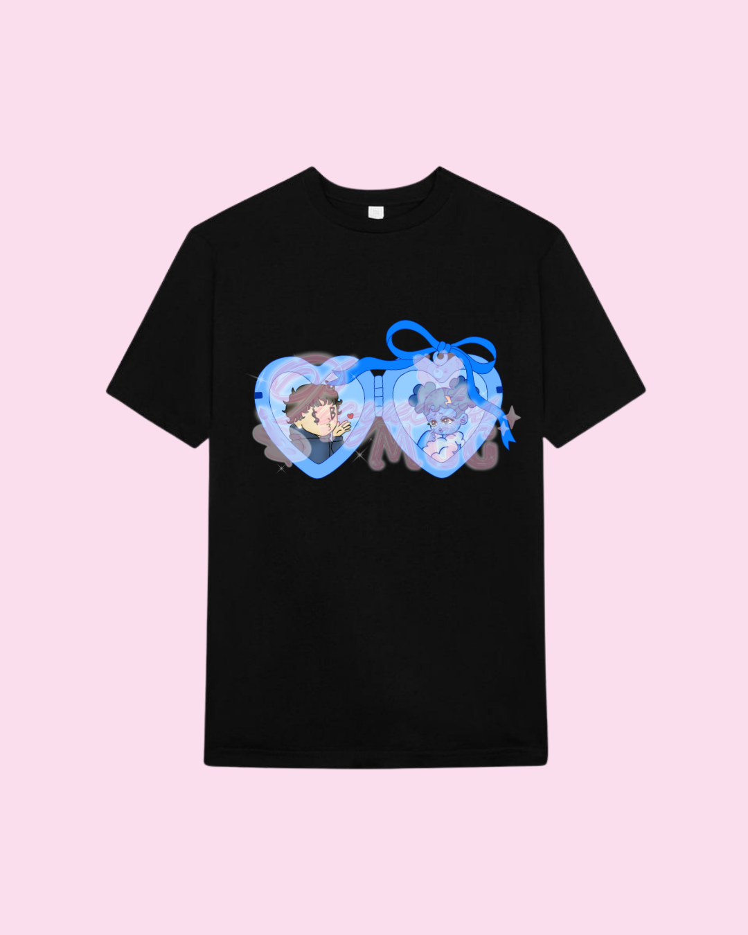 Blu SadBoy & SadGirl Locket T-Shirt