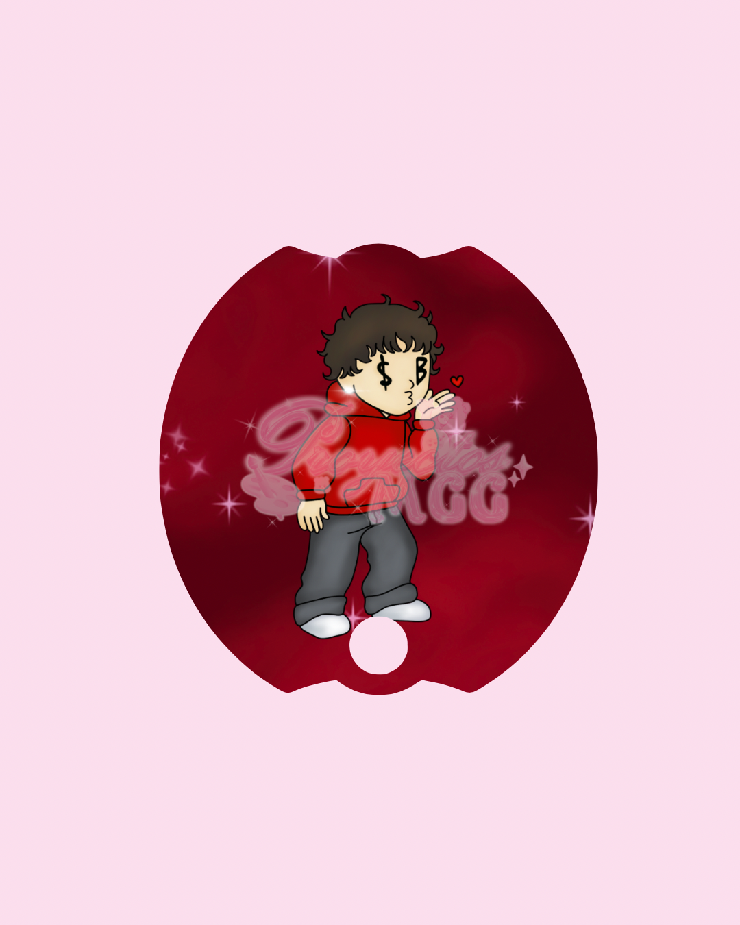 Red SadBoy Stanley Topper