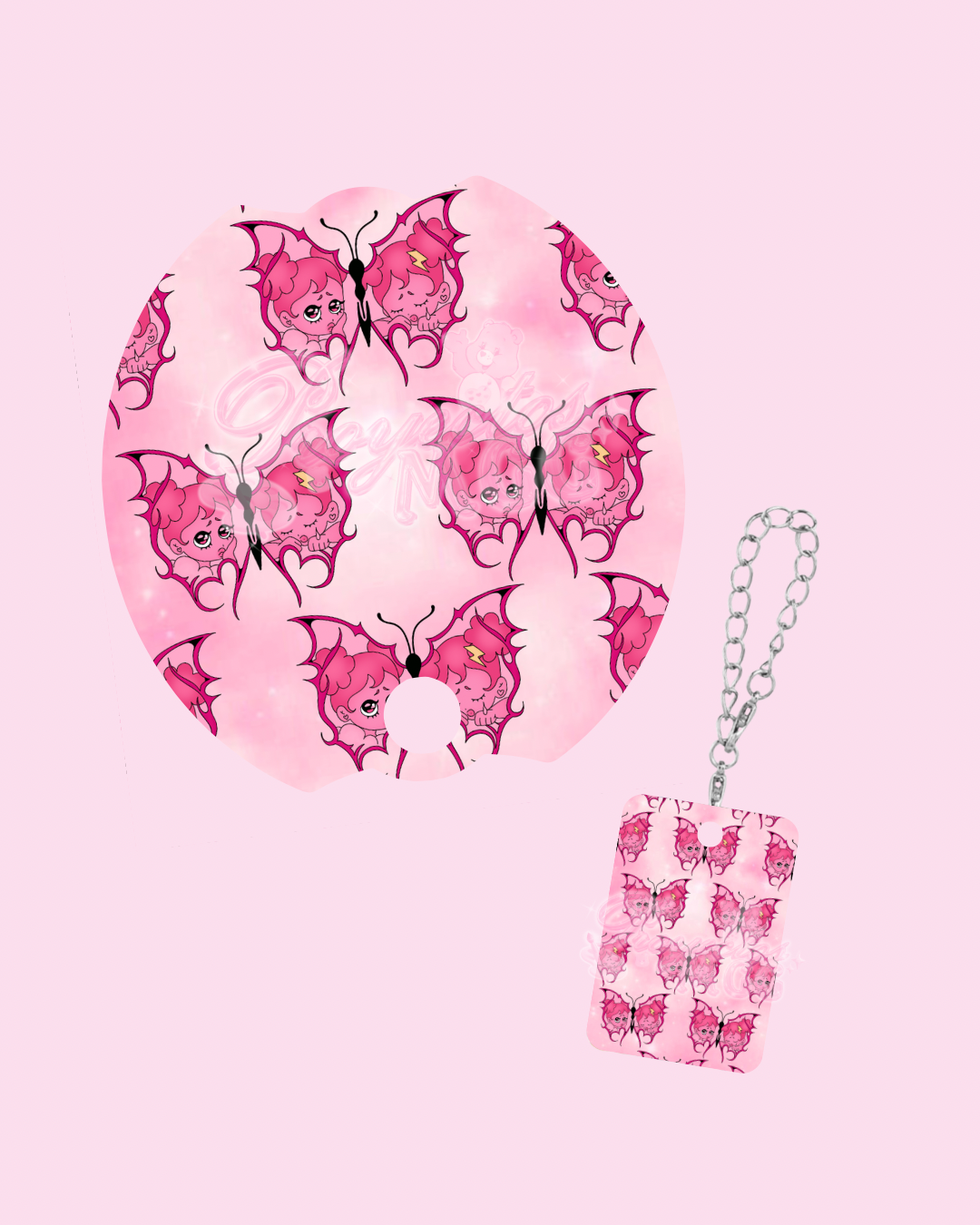 Pink SadGirl Butterfly Stanley Bundle