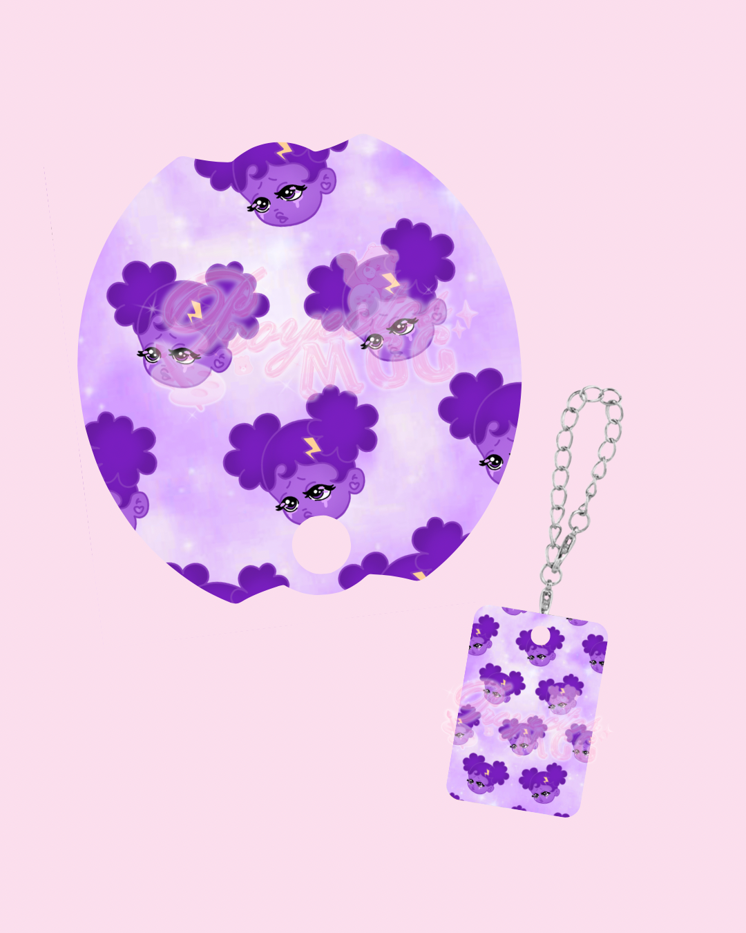 Purple SadGirl Face Stanley Bundle