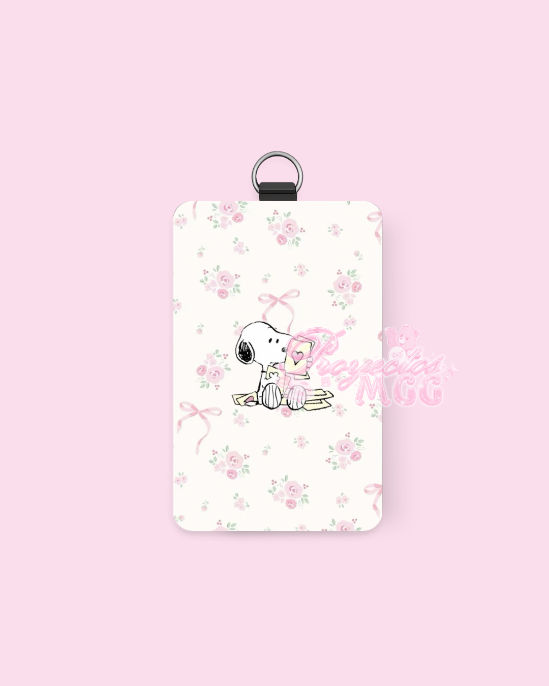 Snoop Coquette ID Badge Holder