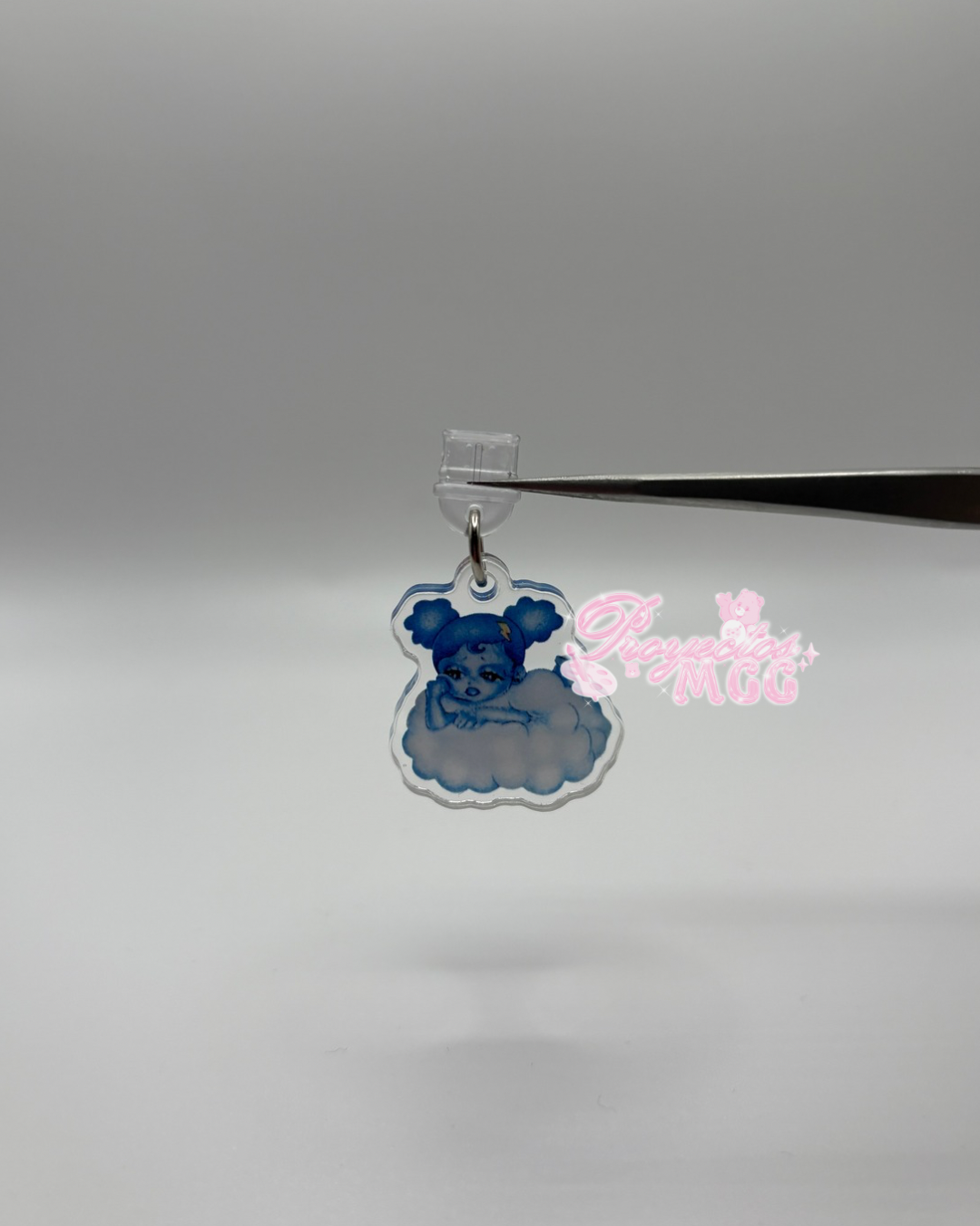 SadGirl Cloud Acrylic Usb-C Dust Plug