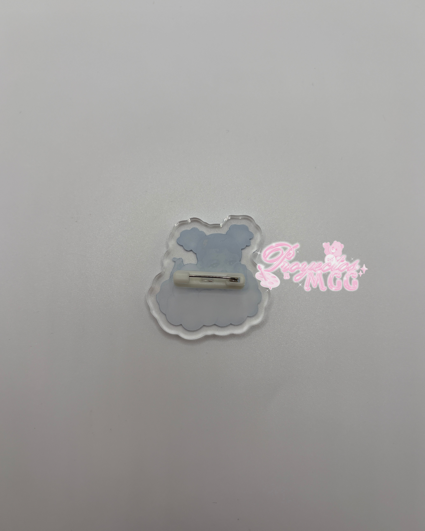 SadGirl Cloud Acrylic Pin