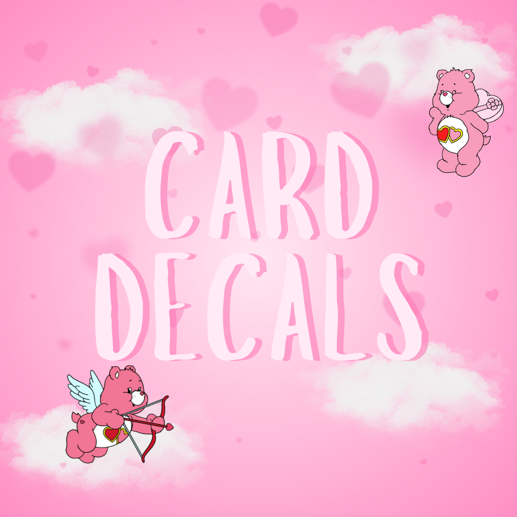 card decals