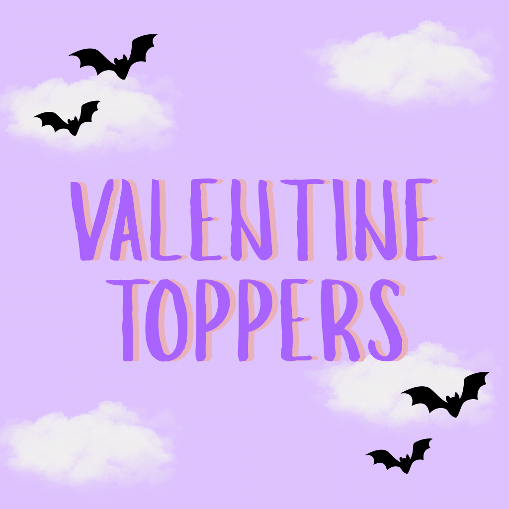 valentine toppers